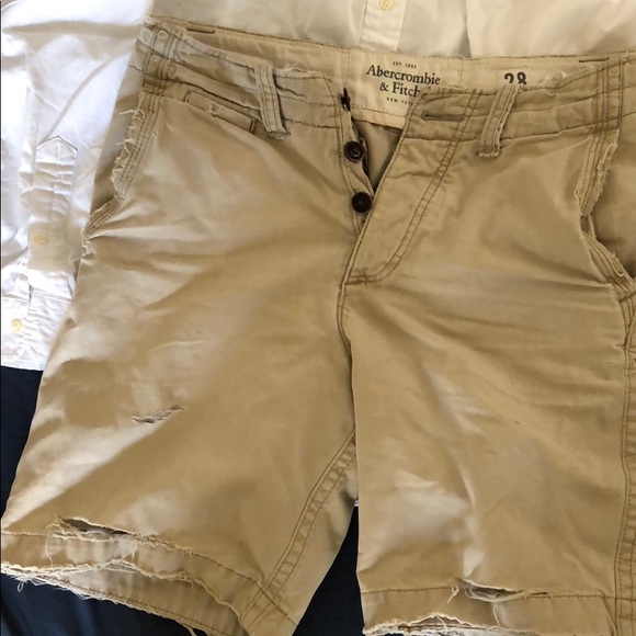 Abercrombie Shorts (Khaki, Vintage)